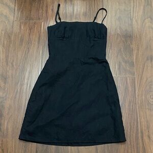 Sunday Best Black Mini Dress